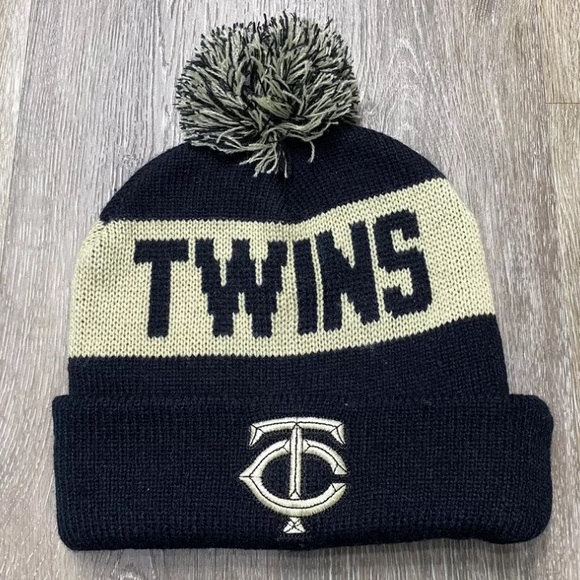 Other - Twins Baseball Beanie Unisex Hat NWOT SGA